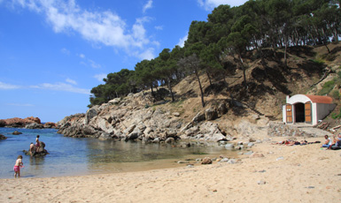 Cala Estreta, Palamós